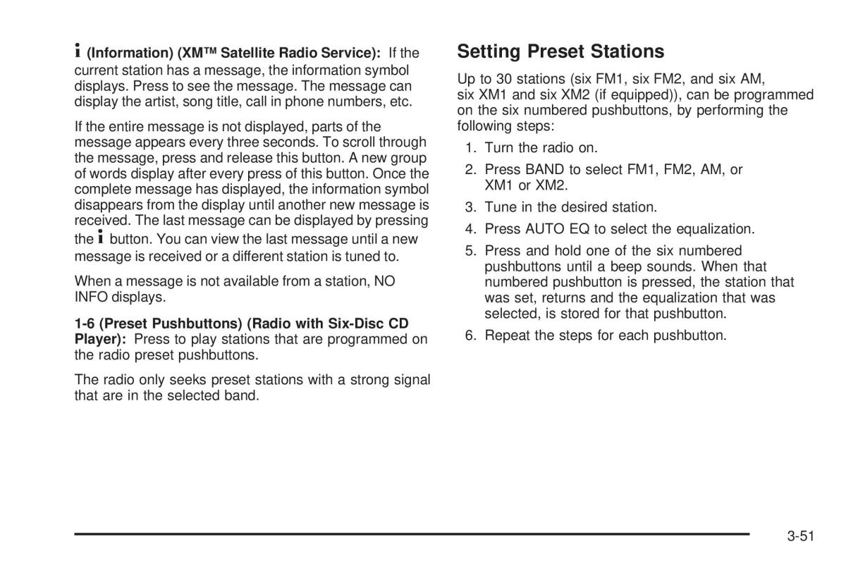 Hummer H3 owners manual / page 185