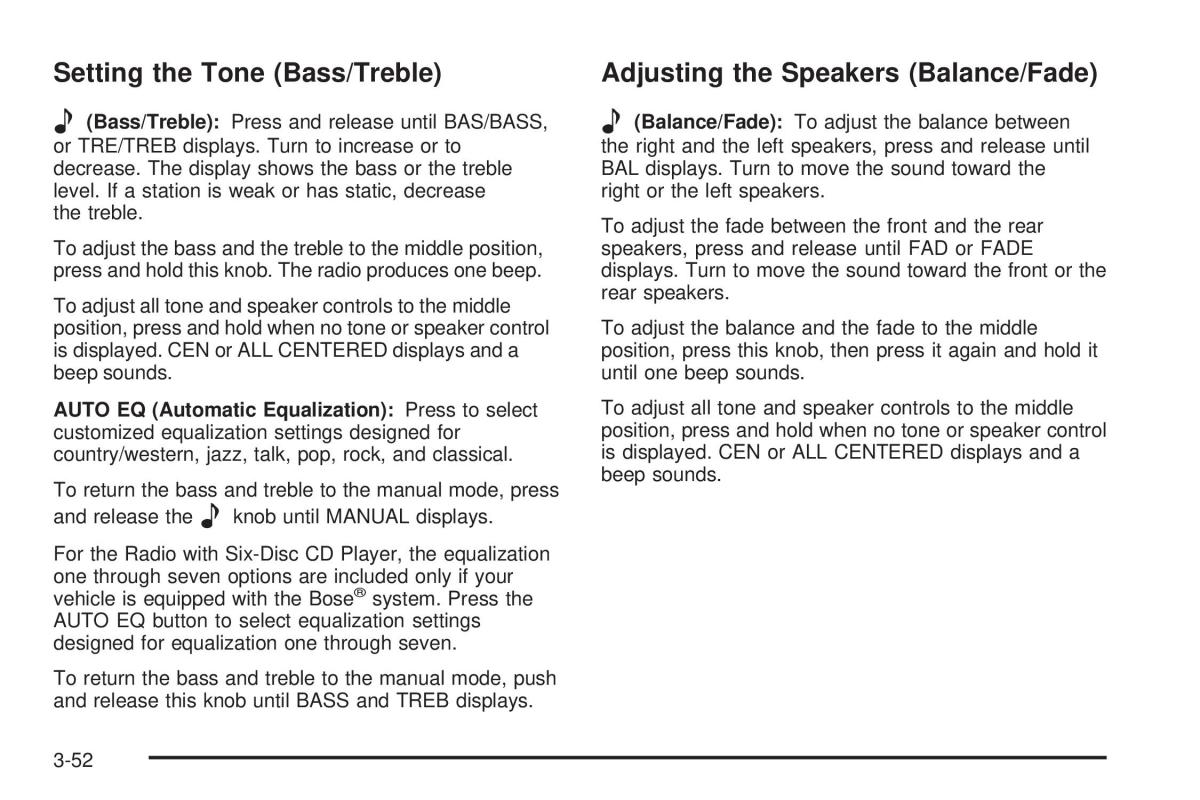 Hummer H3 owners manual / page 186