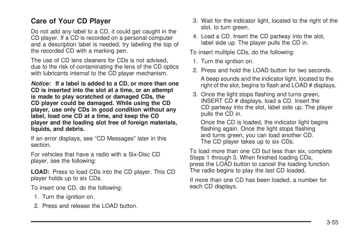 Hummer H3 owners manual / page 189