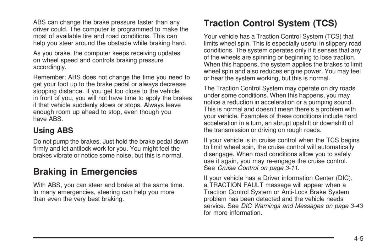 Hummer H3 owners manual / page 201