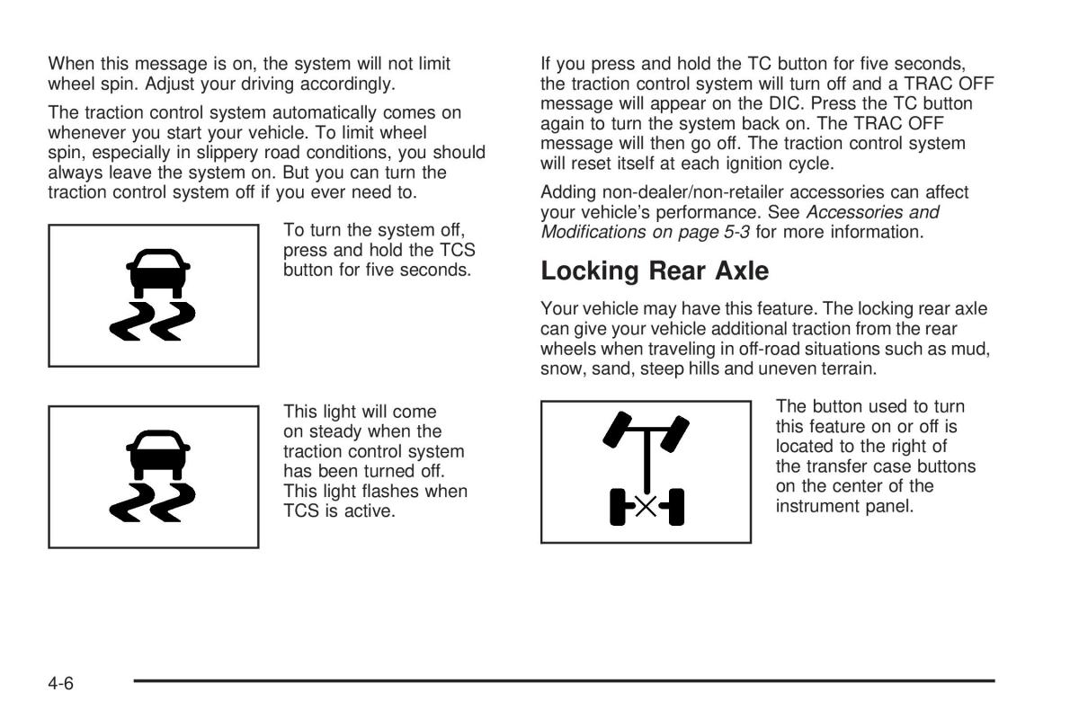 Hummer H3 owners manual / page 202