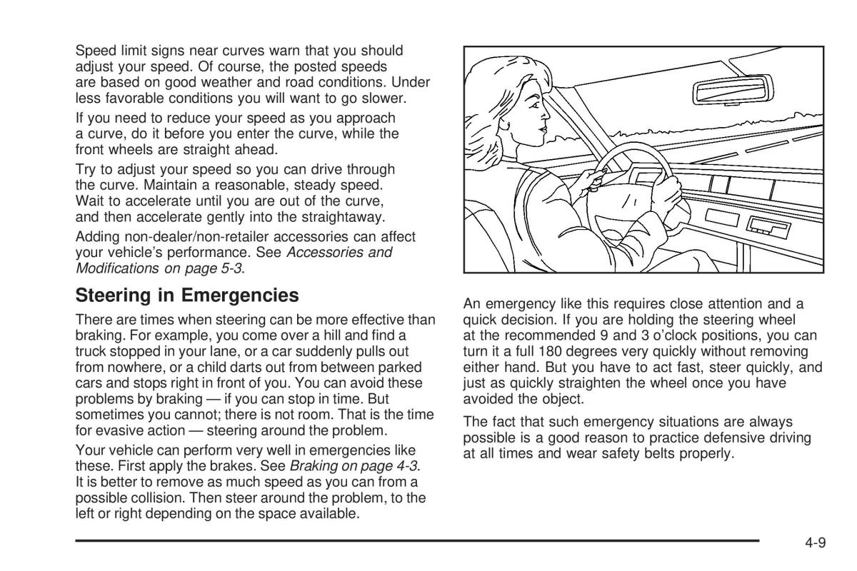 Hummer H3 owners manual / page 205