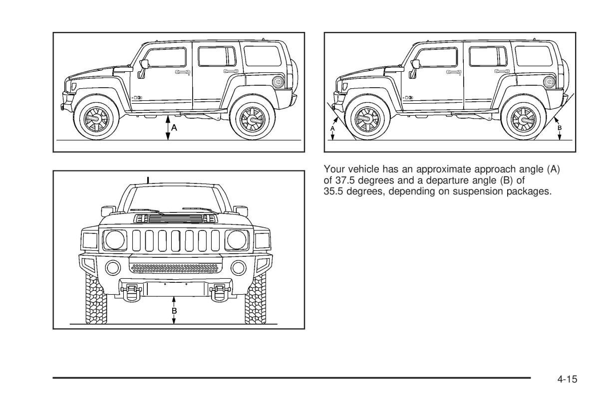 Hummer H3 owners manual / page 211