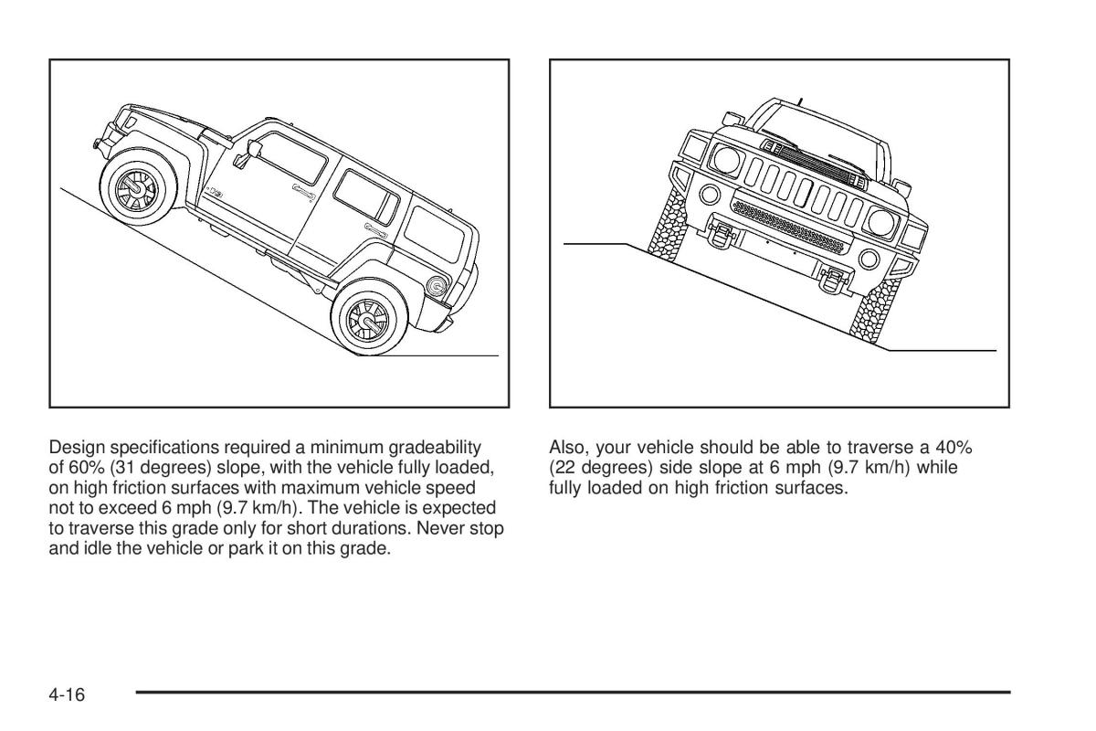 Hummer H3 owners manual / page 212