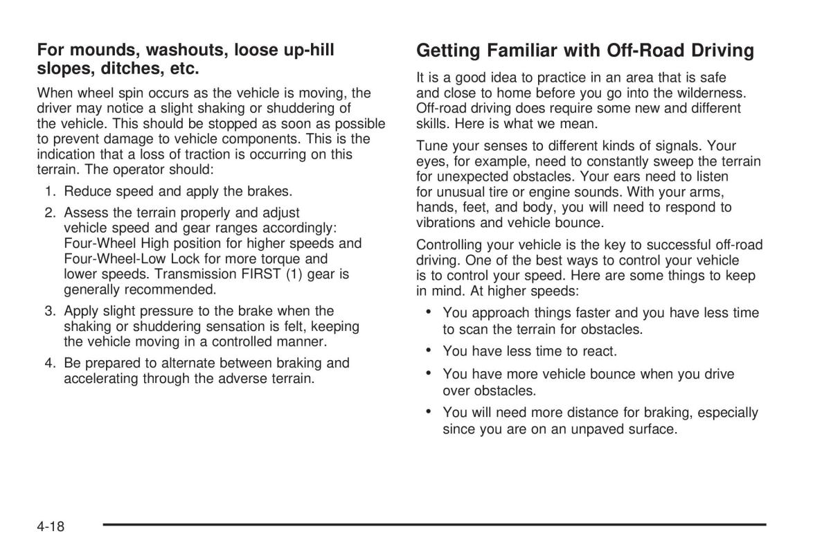 Hummer H3 owners manual / page 214