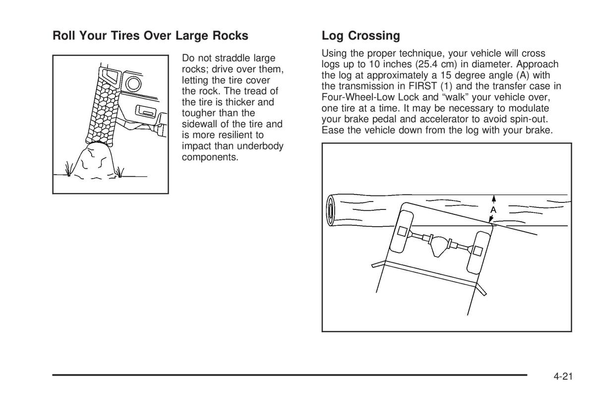 Hummer H3 owners manual / page 217