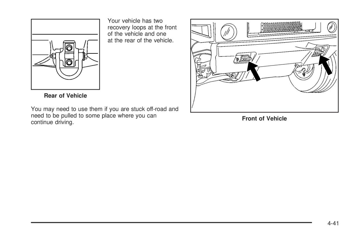 Hummer H3 owners manual / page 237