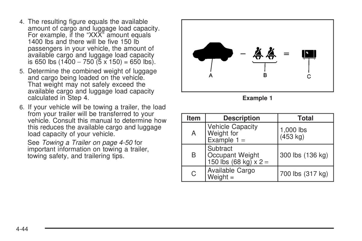 Hummer H3 owners manual / page 240