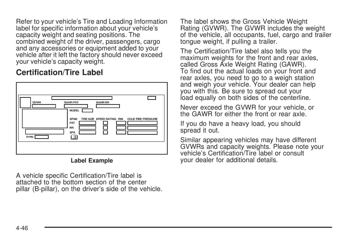 Hummer H3 owners manual / page 242