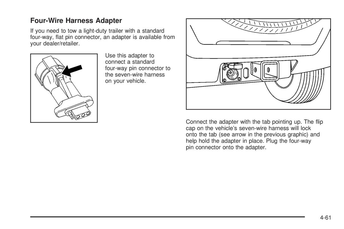 Hummer H3 owners manual / page 257