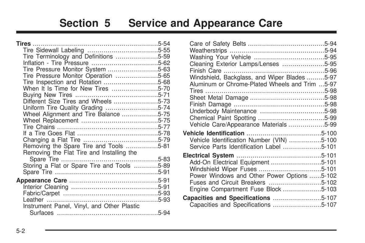 Hummer H3 owners manual / page 260