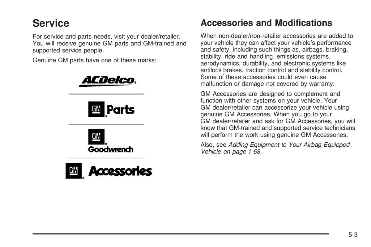 Hummer H3 owners manual / page 261