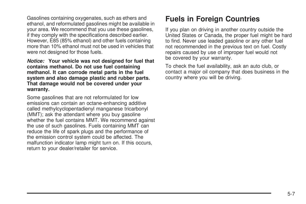 Hummer H3 owners manual / page 265