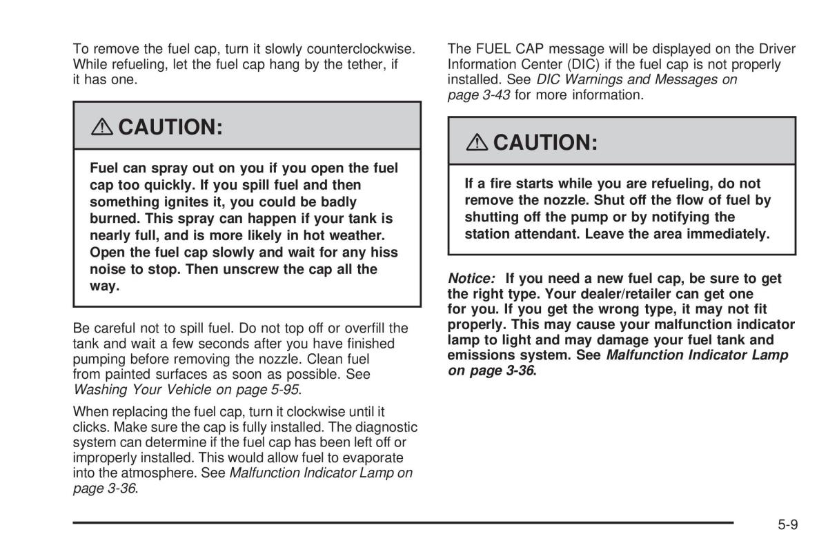 Hummer H3 owners manual / page 267