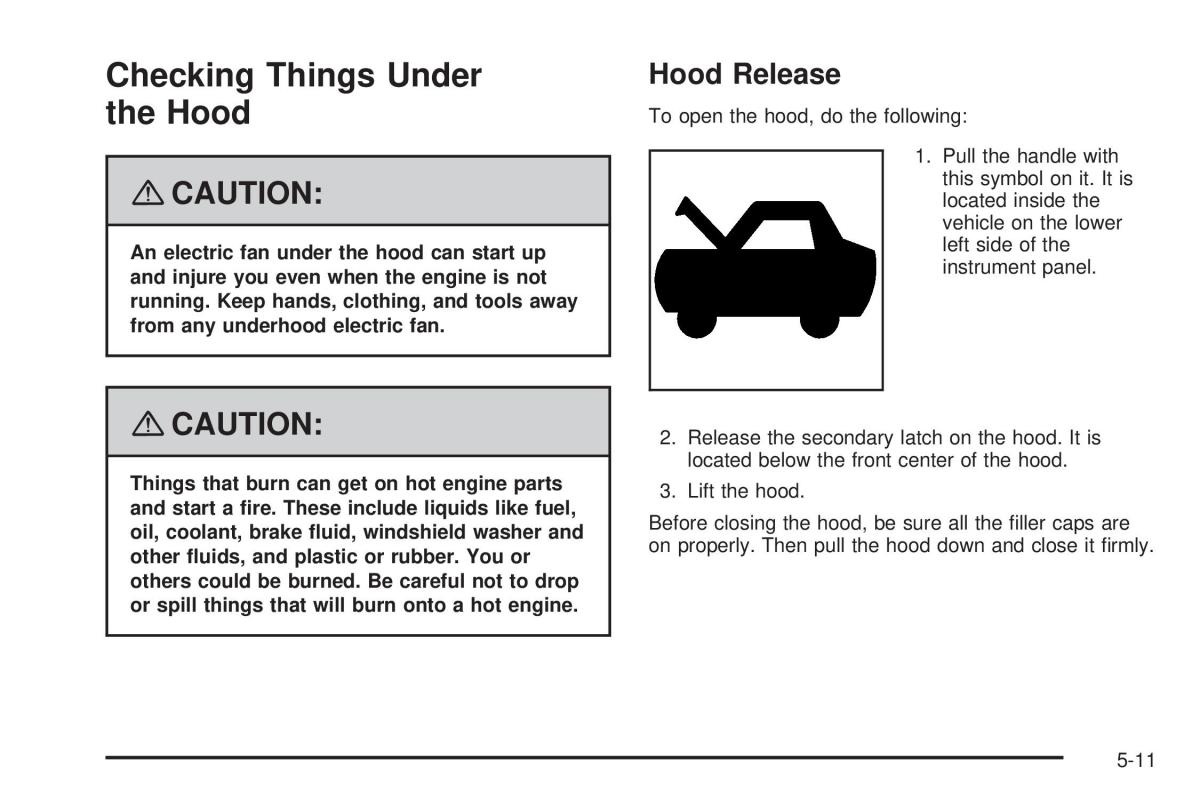 Hummer H3 owners manual / page 269