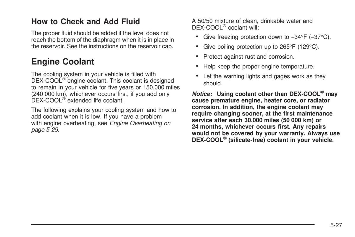 Hummer H3 owners manual / page 285