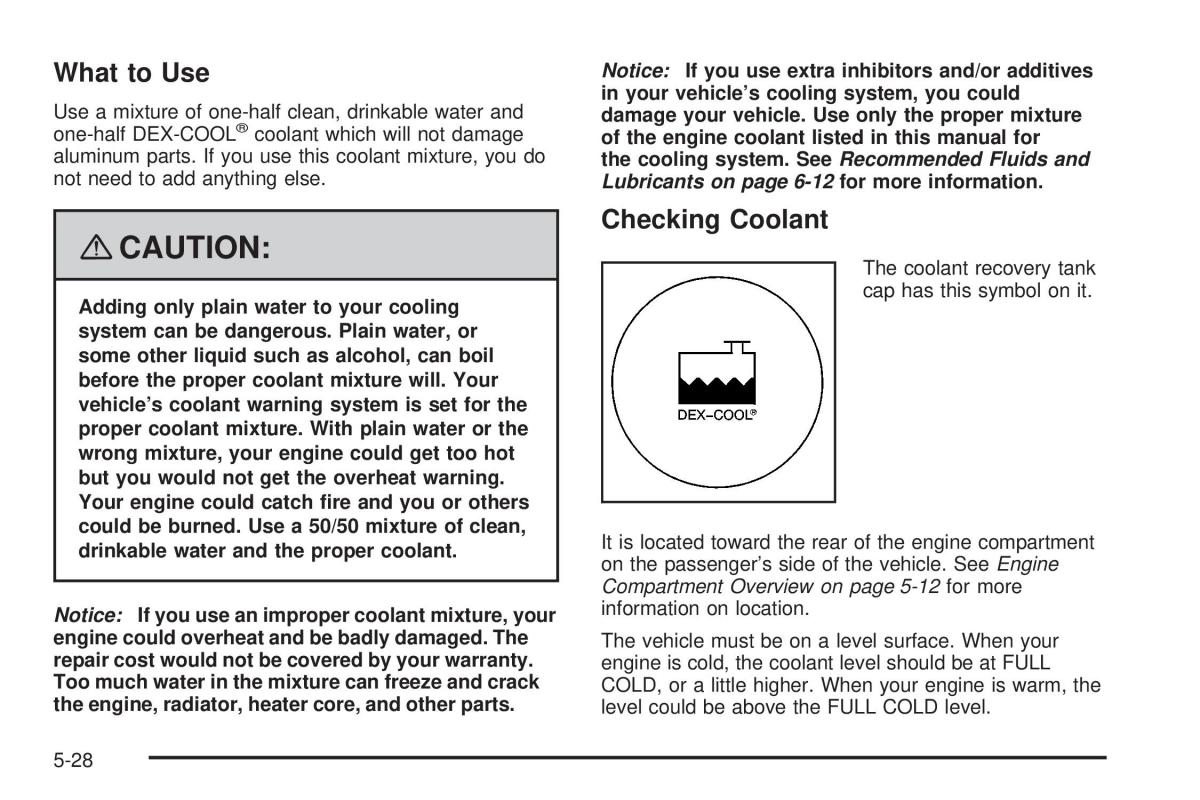 Hummer H3 owners manual / page 286