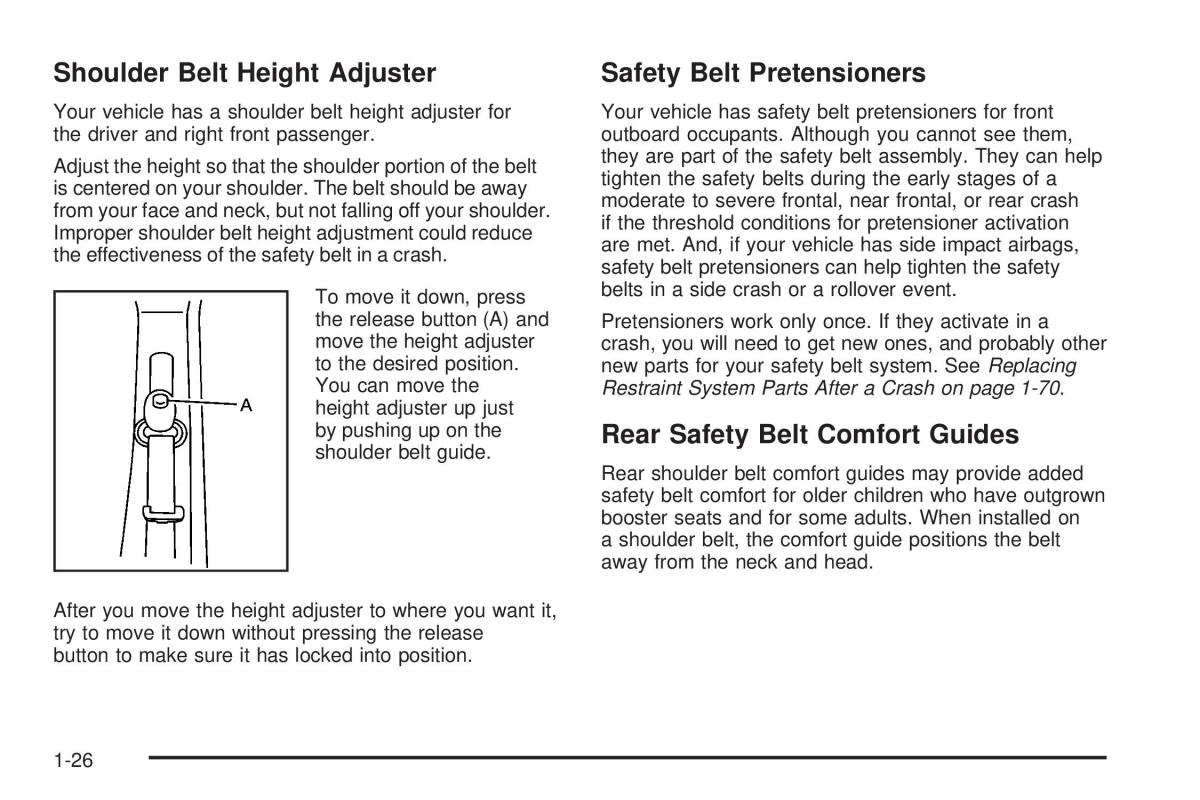 Hummer H3 owners manual / page 30