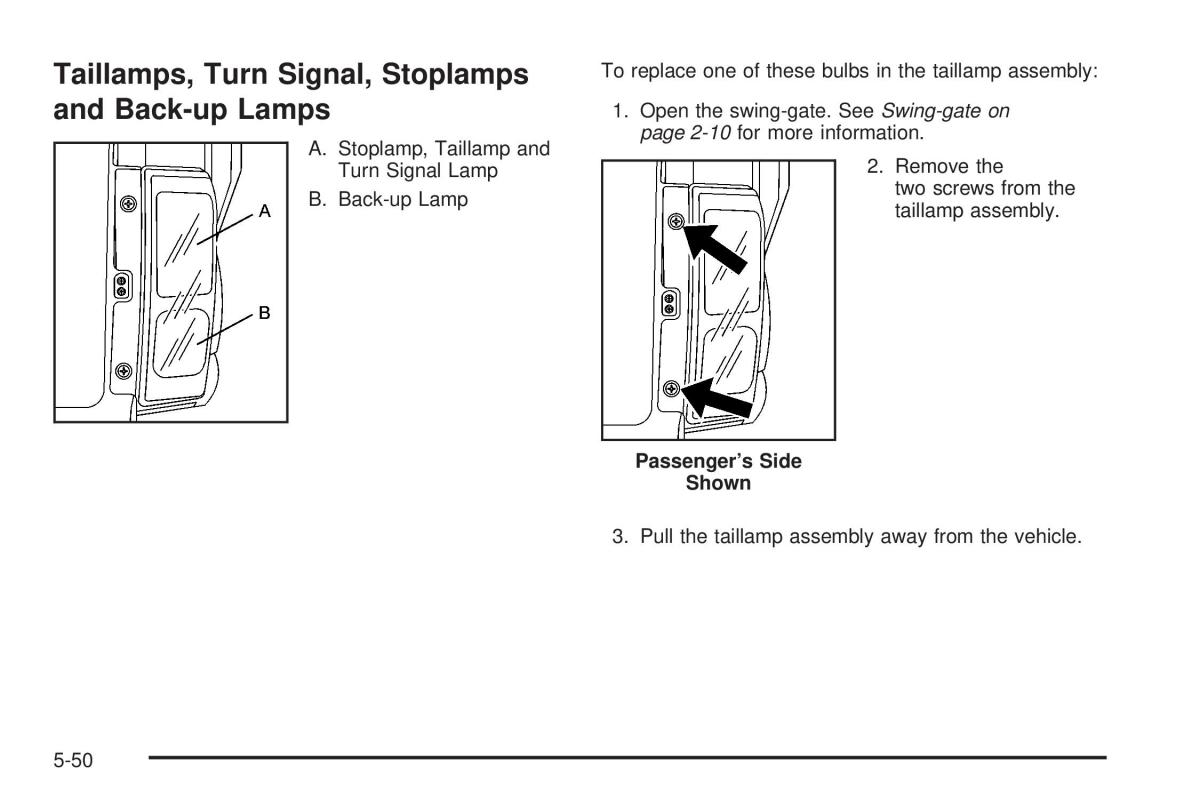 Hummer H3 owners manual / page 308