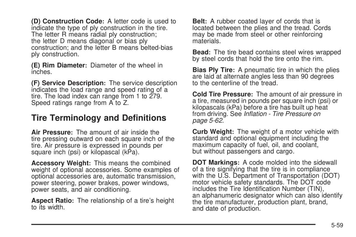 Hummer H3 owners manual / page 317