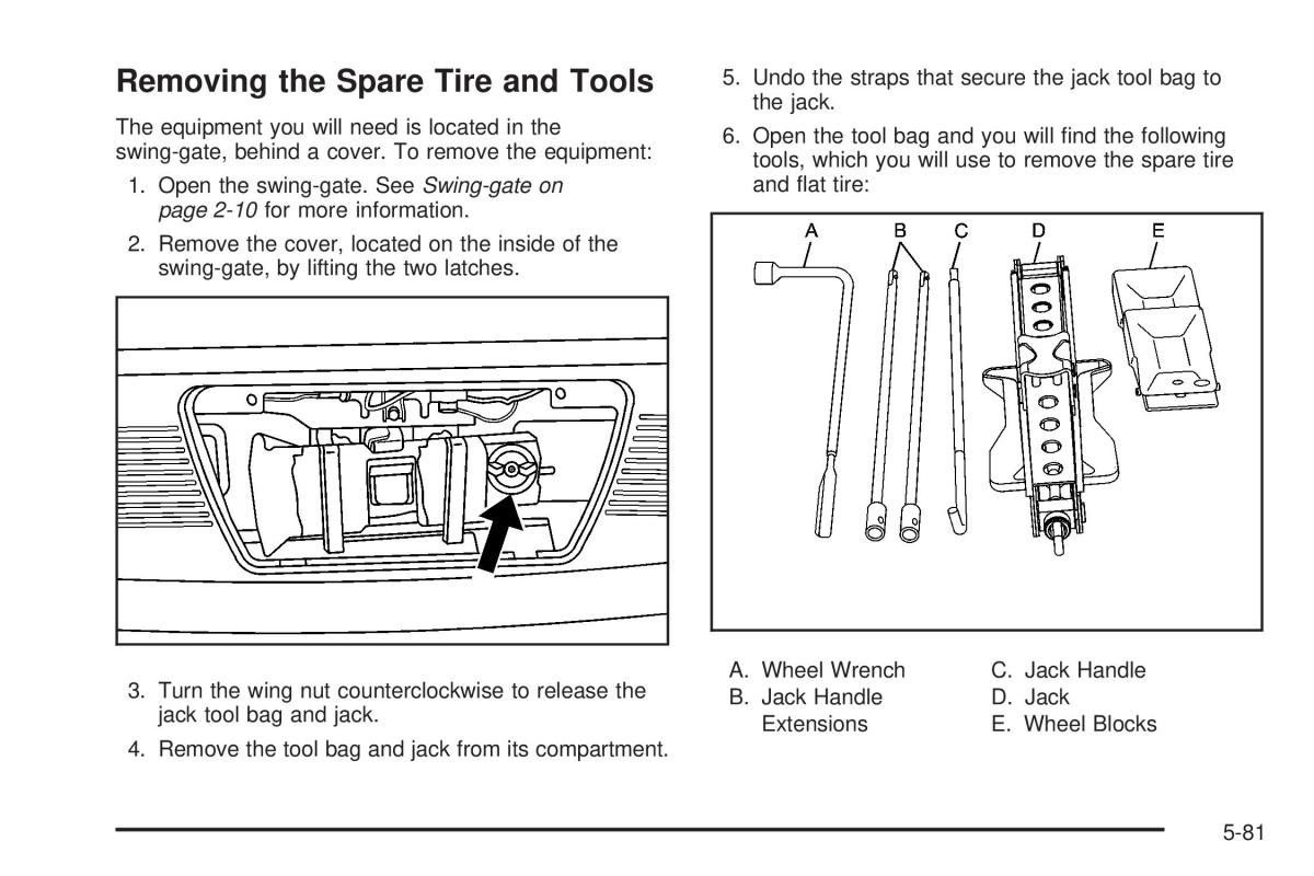 Hummer H3 owners manual / page 339