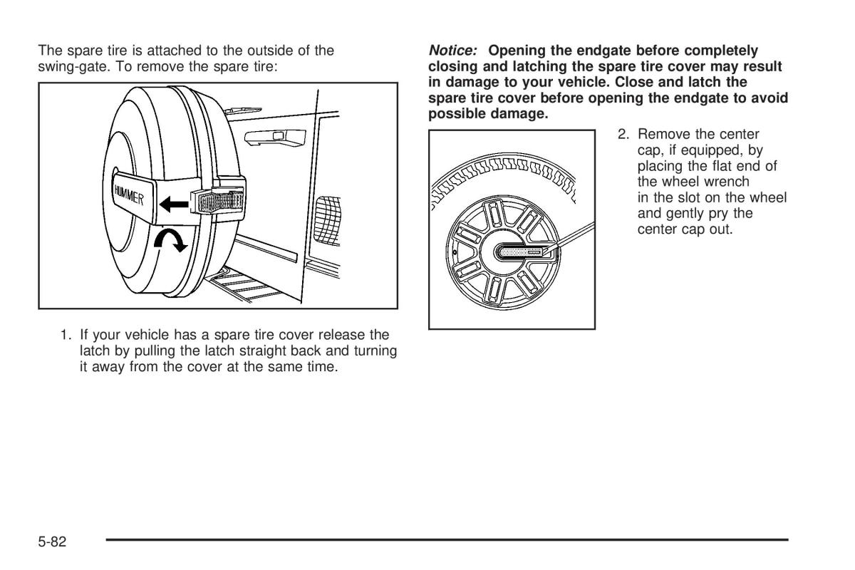 Hummer H3 owners manual / page 340