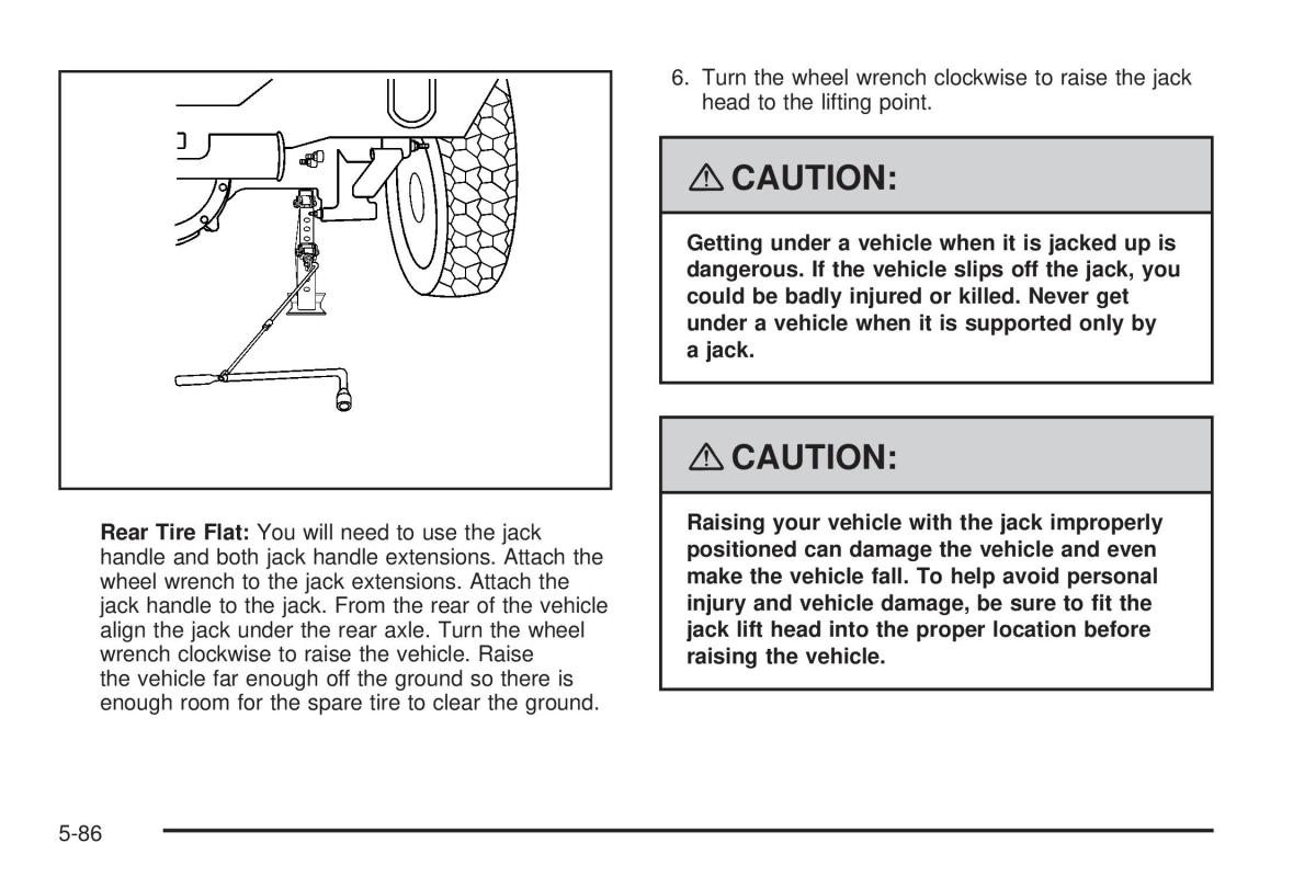 Hummer H3 owners manual / page 344