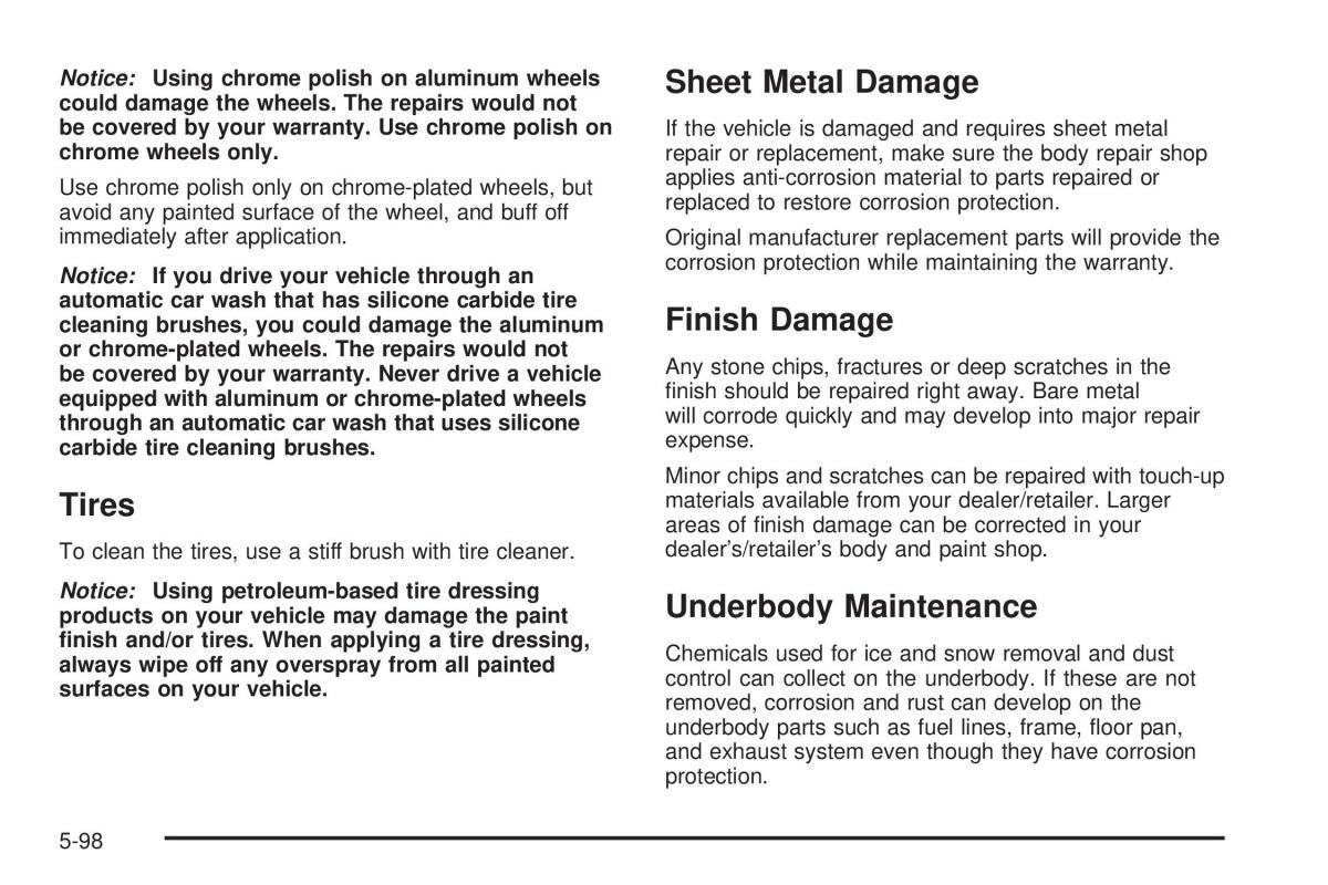 Hummer H3 owners manual / page 356