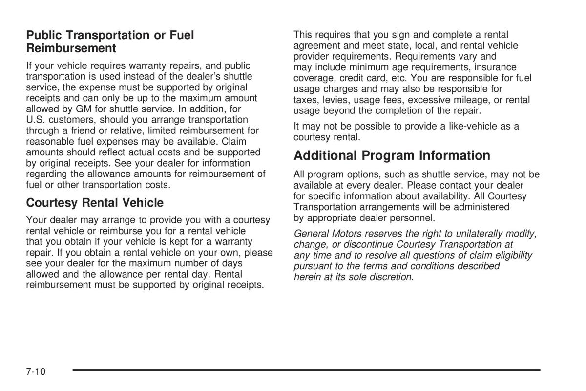 Hummer H3 owners manual / page 394