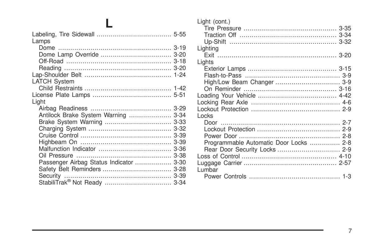 Hummer H3 owners manual / page 409