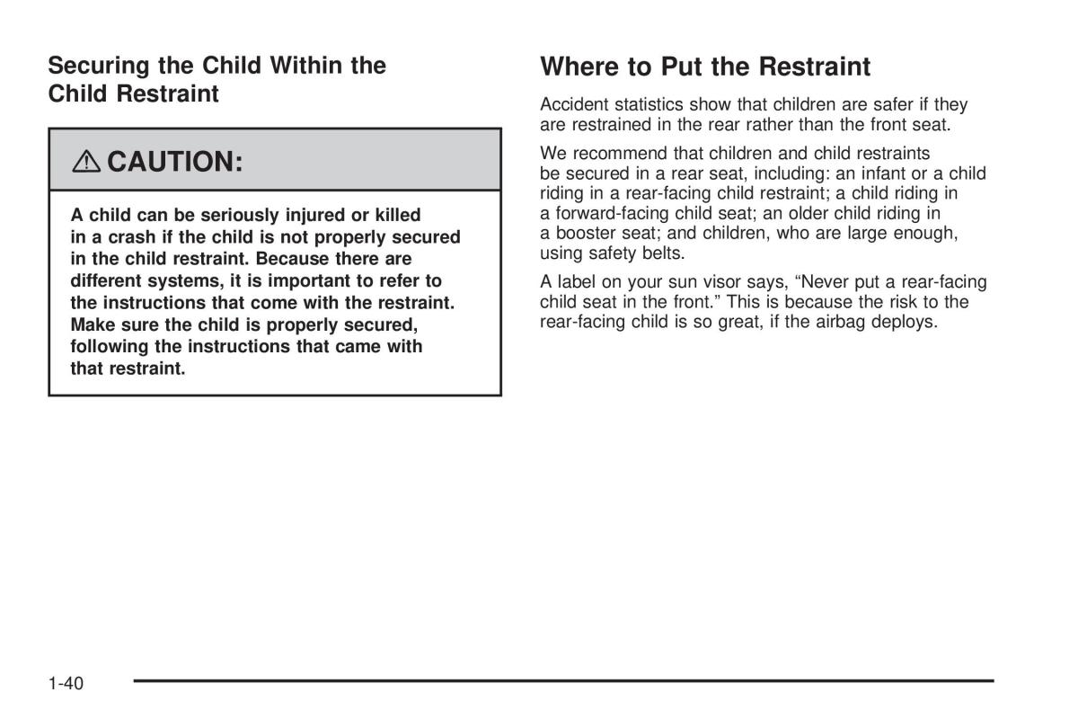 Hummer H3 owners manual / page 44