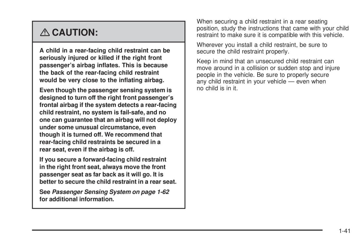 Hummer H3 owners manual / page 45