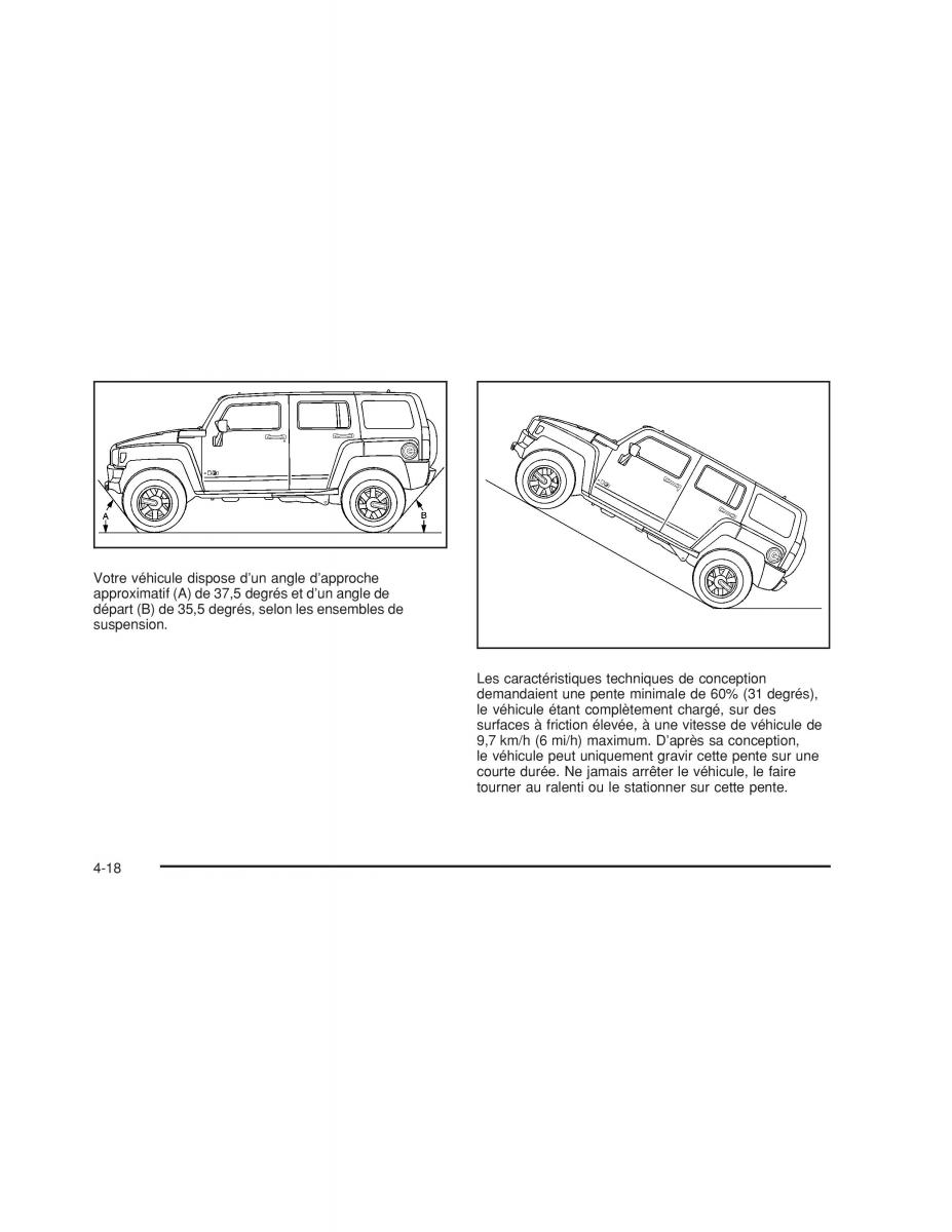 Hummer H3 manuel du proprietaire / page 242