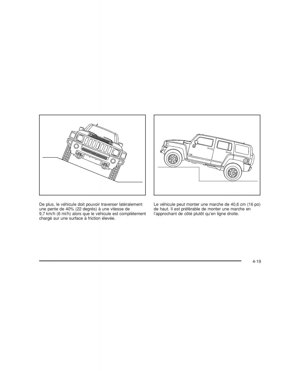 Hummer H3 manuel du proprietaire / page 243