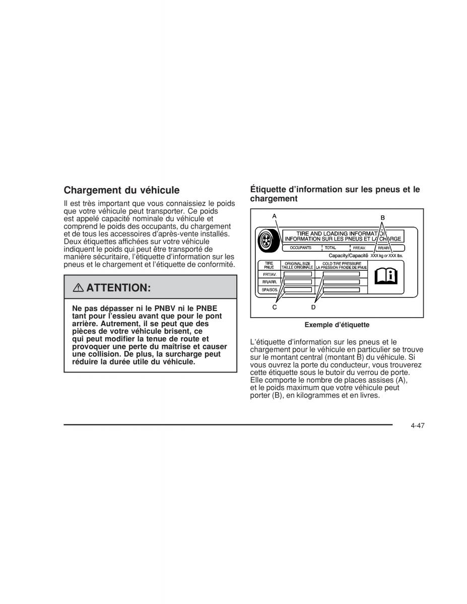 Hummer H3 manuel du proprietaire / page 271