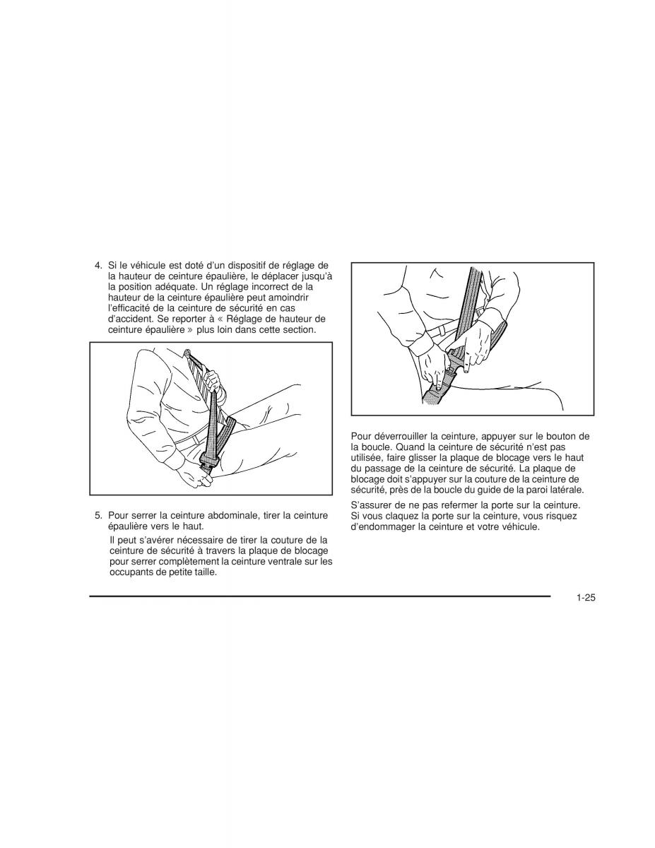 Hummer H3 manuel du proprietaire / page 29