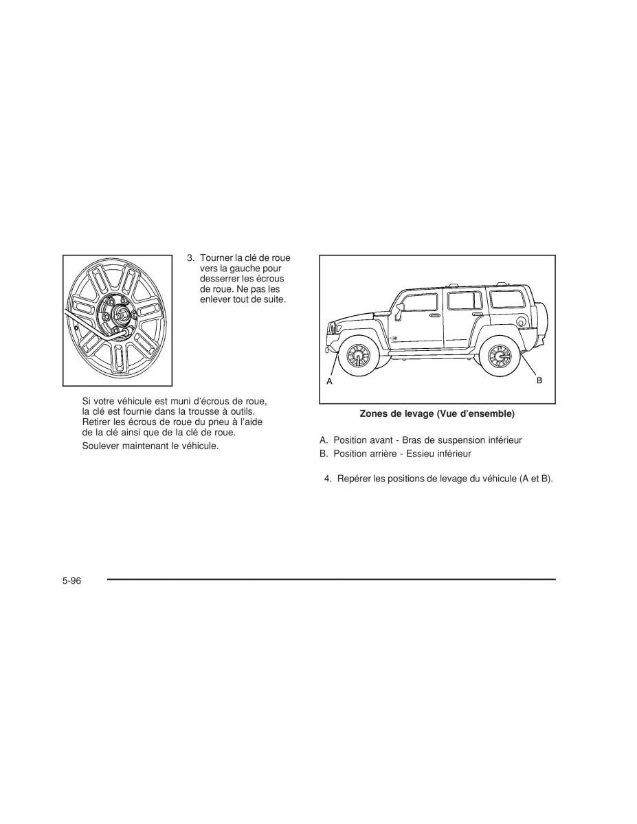 Hummer H3 manuel du proprietaire / page 388