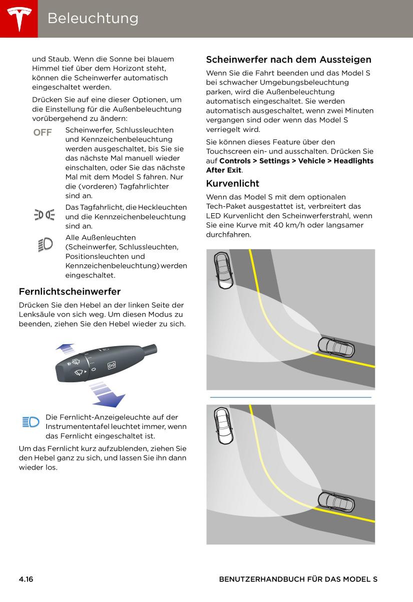 Tesla S Handbuch / page 56