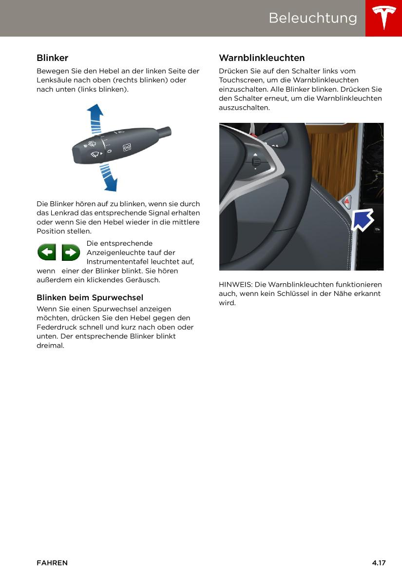 Tesla S Handbuch / page 57