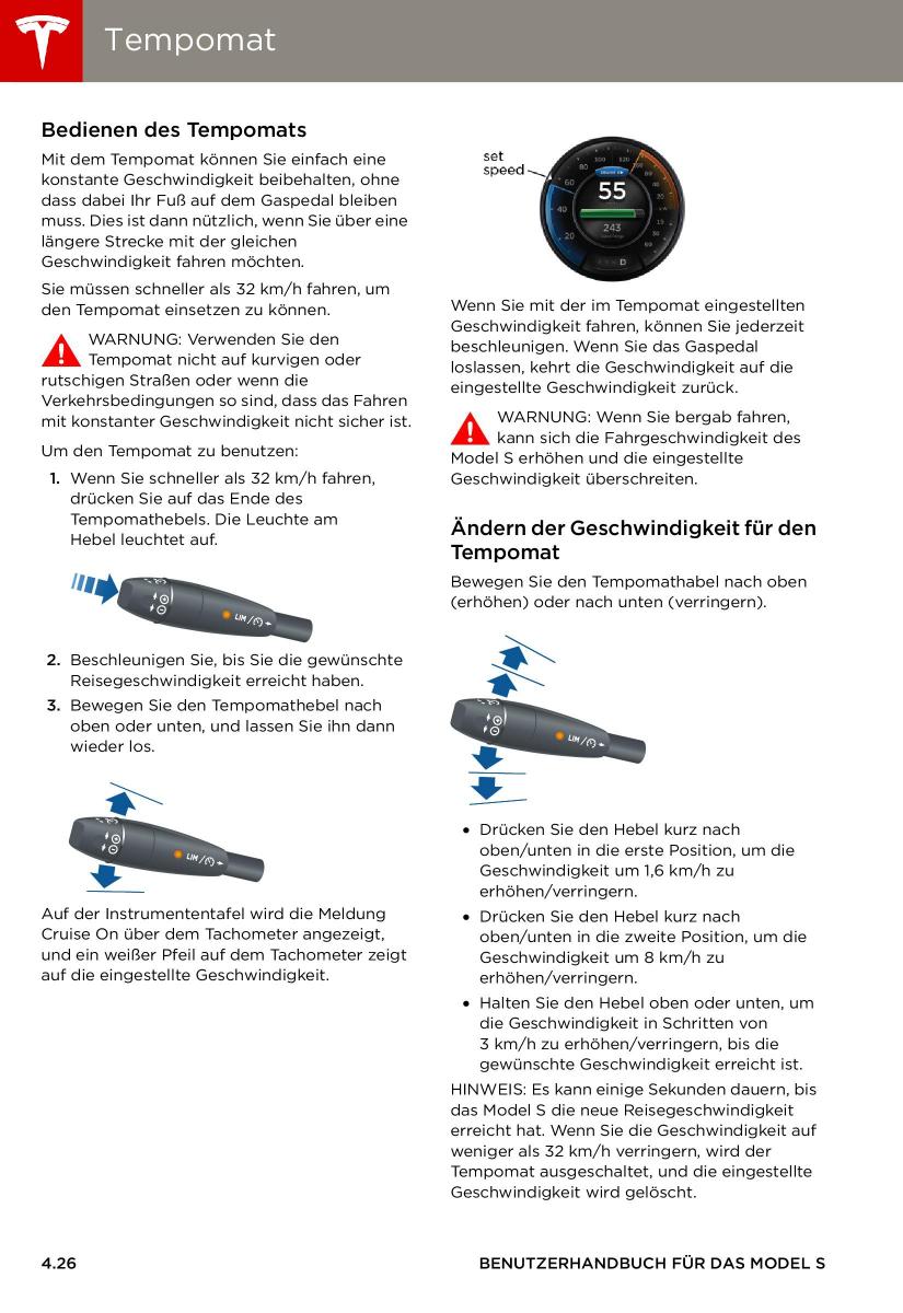 Tesla S Handbuch / page 66