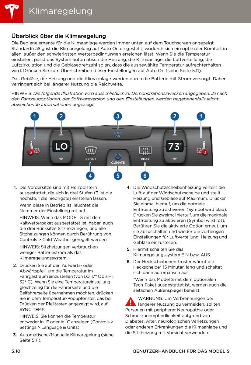 Tesla S Handbuch / page 78