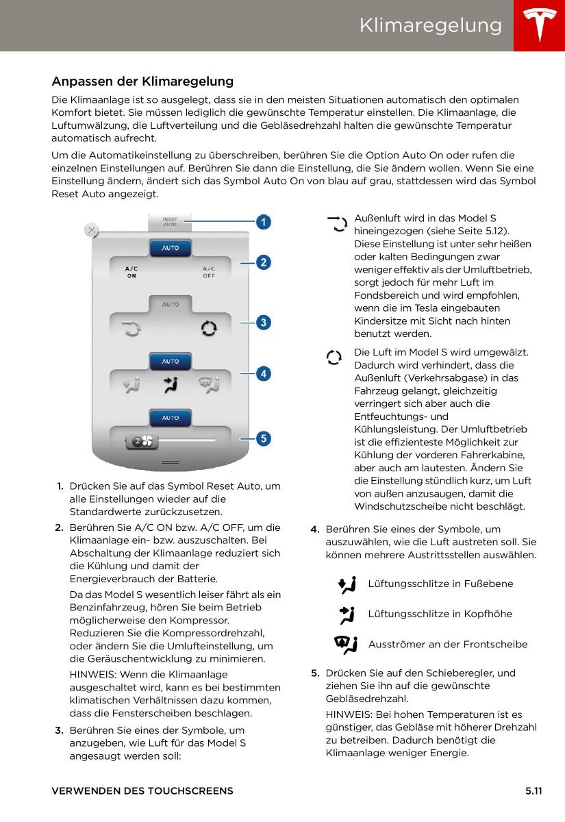 Tesla S Handbuch / page 79