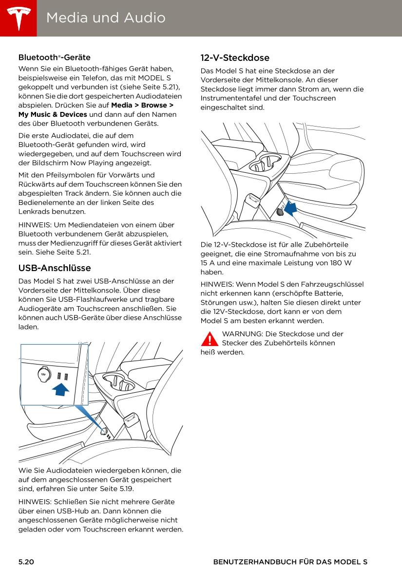 Tesla S Handbuch / page 88