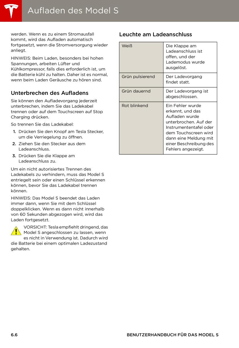 Tesla S Handbuch / page 106