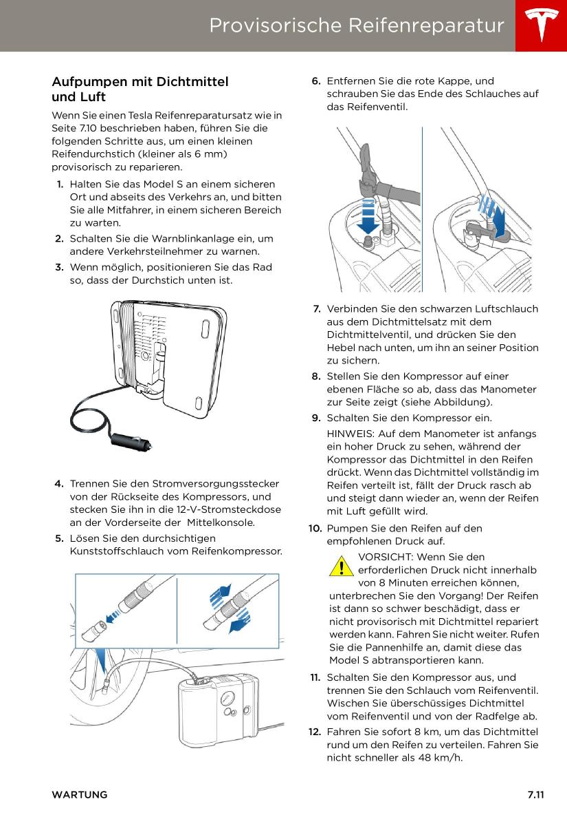 Tesla S Handbuch / page 121