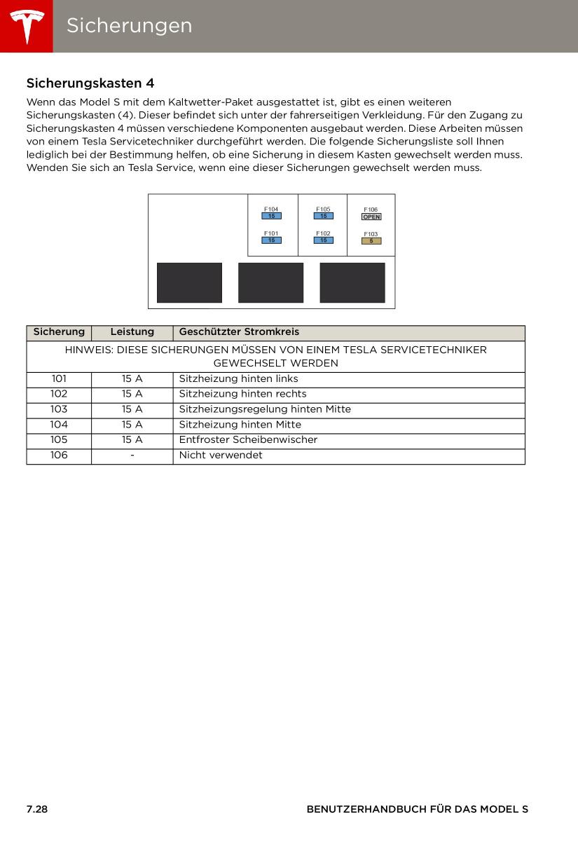 Tesla S Handbuch / page 138