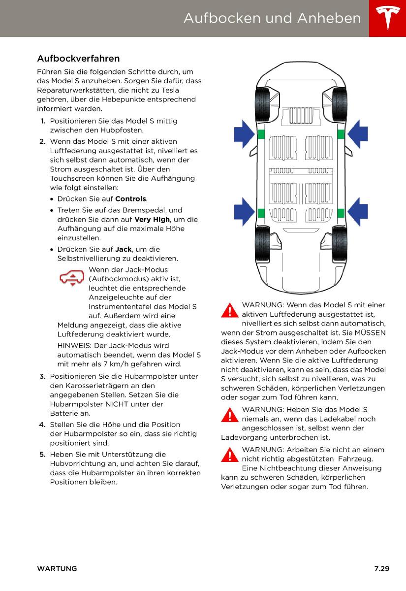 Tesla S Handbuch / page 139