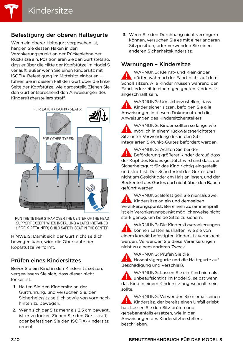 Tesla S Handbuch / page 32