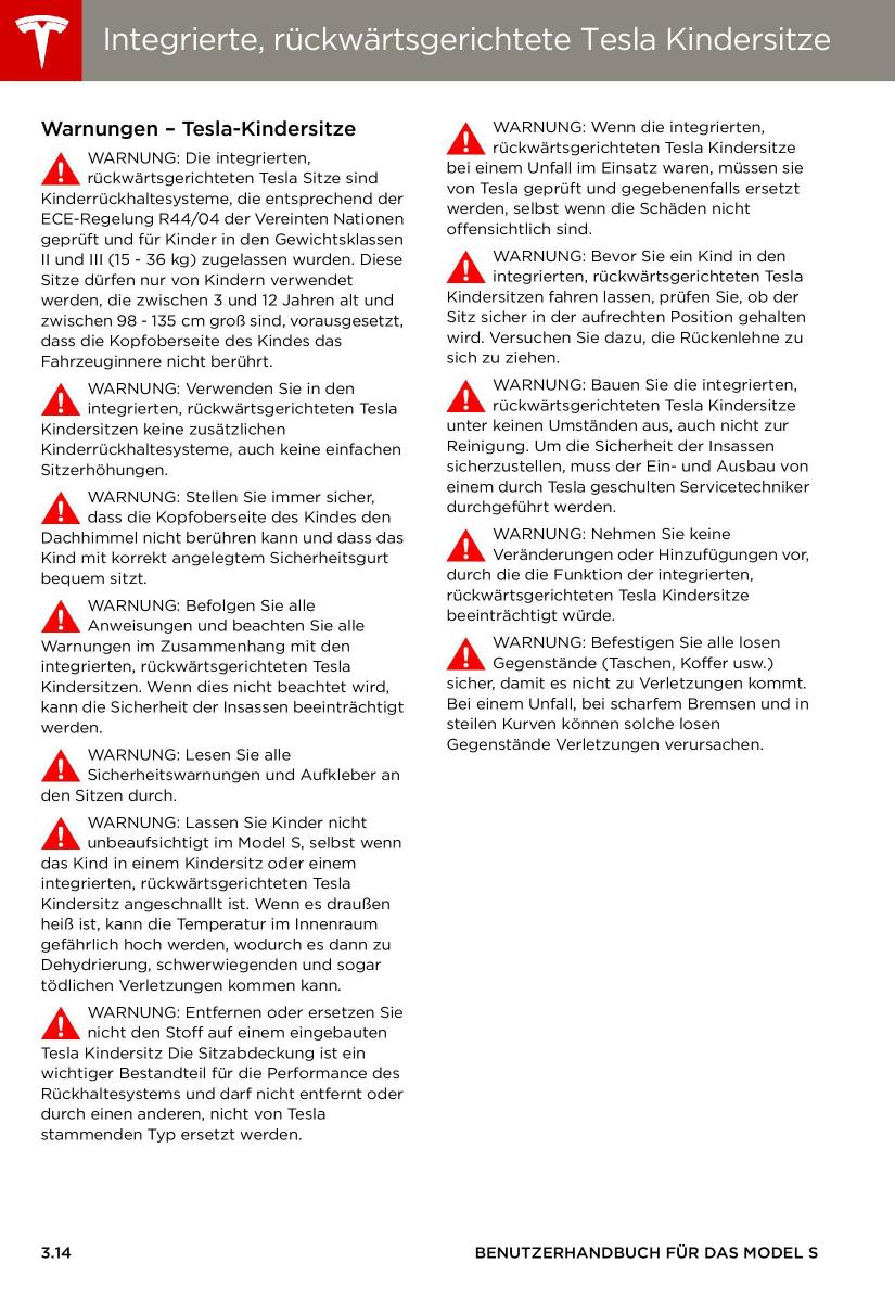 Tesla S Handbuch / page 36