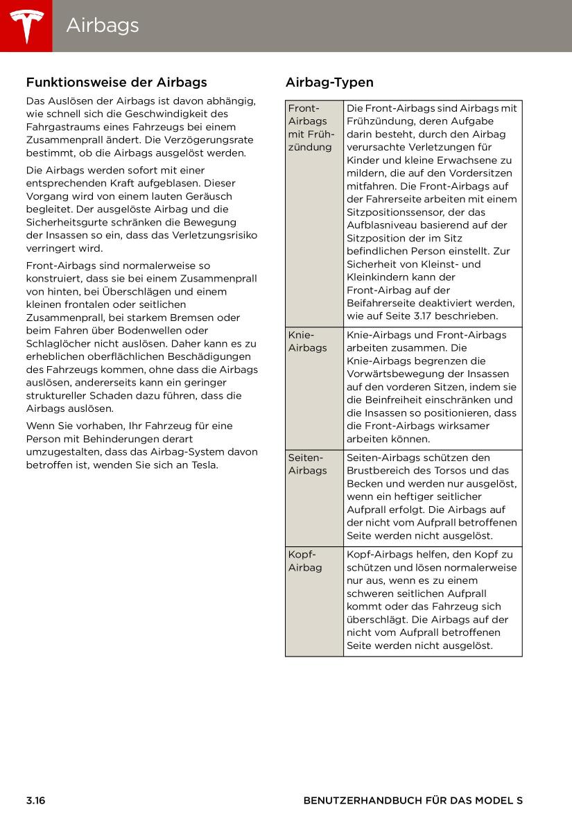 Tesla S Handbuch / page 38